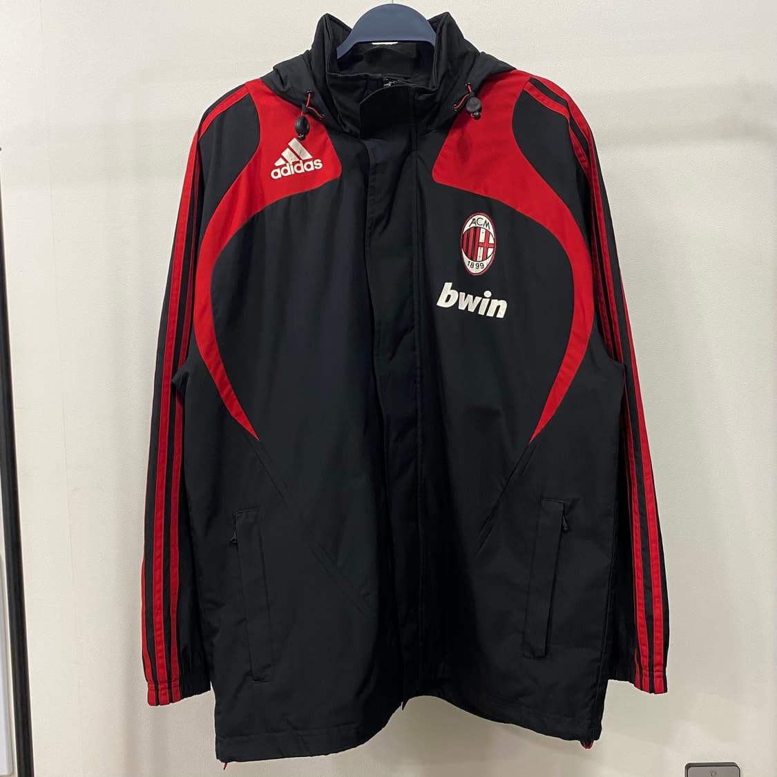 아디다스 08-09 AC밀란 윈드브레이커 자켓 상품이미지1