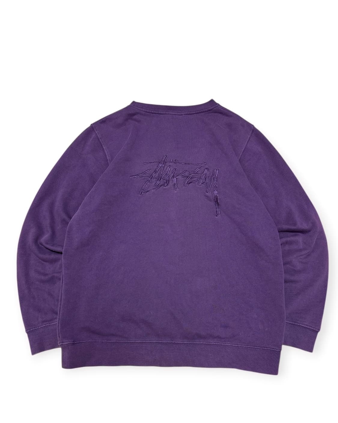 스투시 피그먼트 다이드 빅스탁 맨투맨 상품이미지1