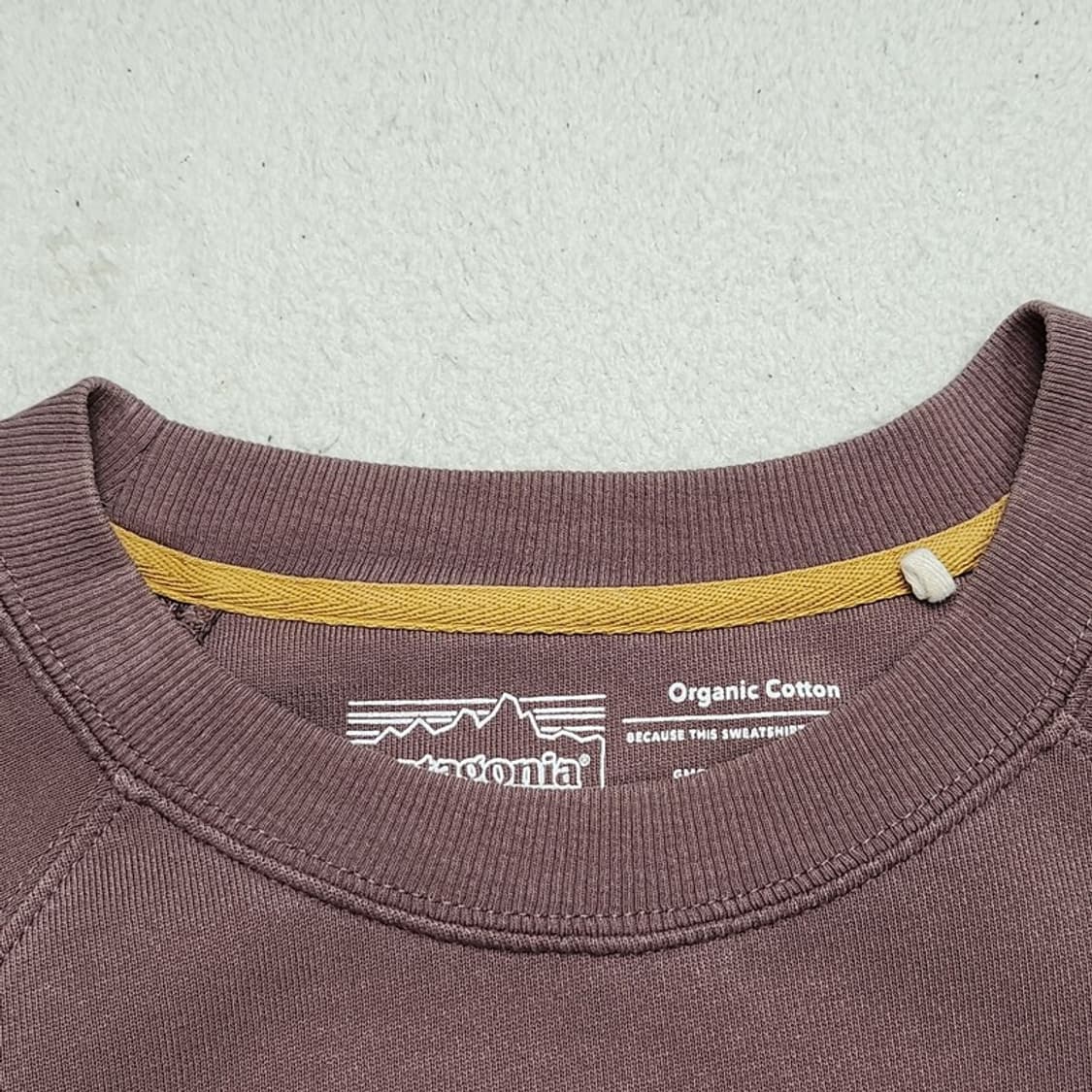 PATAGONIA 플라이터 플래그 오가닉 맨투맨 S 상품이미지5