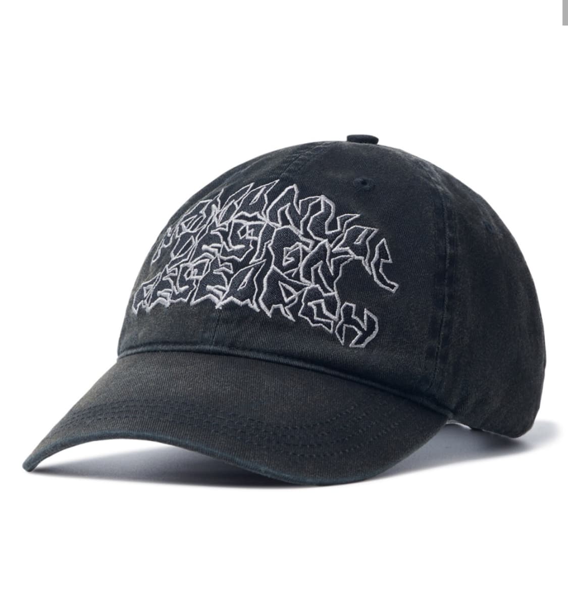 노매뉴얼 M.S.L BALL CAP - WASHED BLACK 상품이미지1