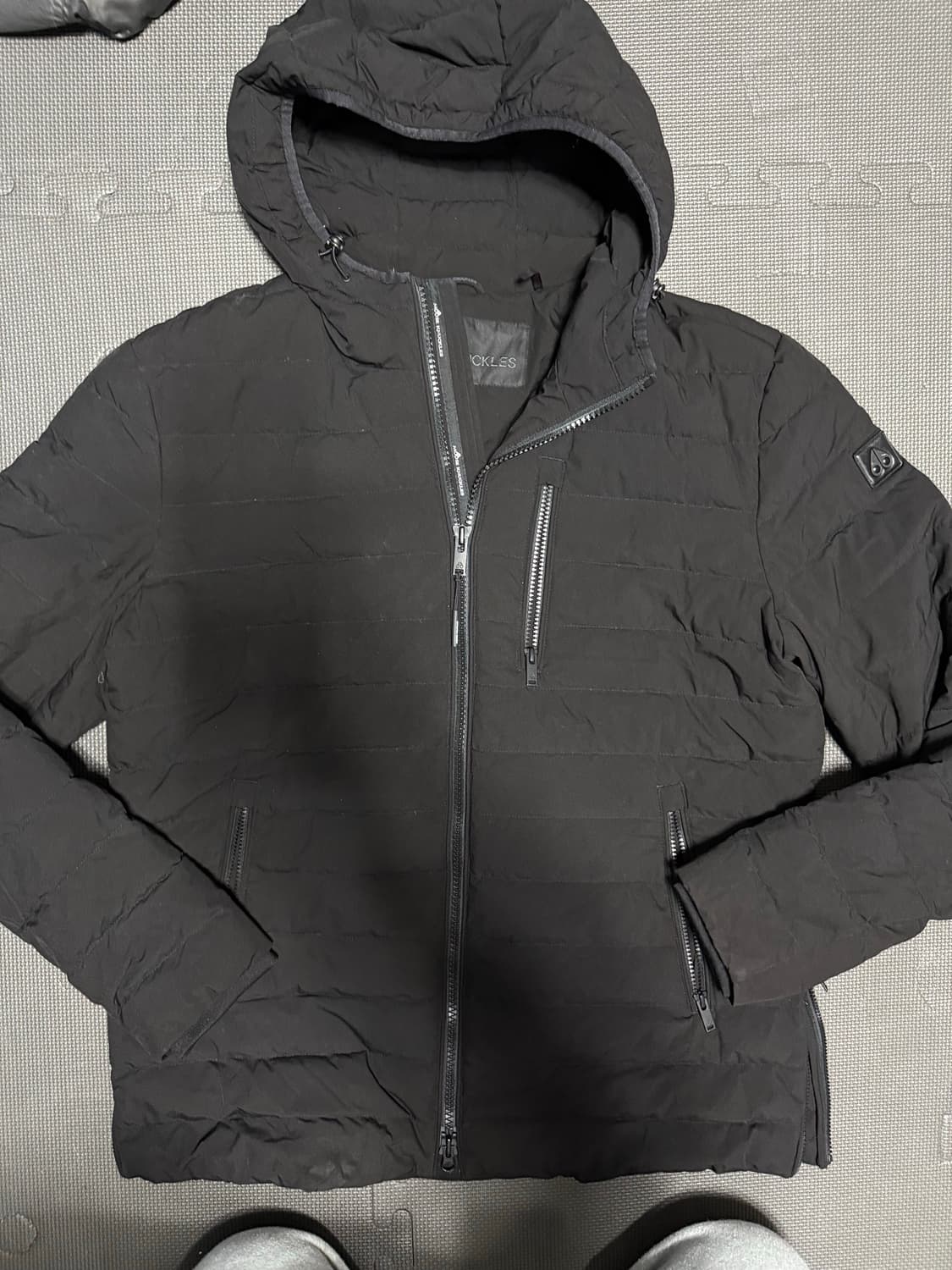 무스너클 22SS 푸퍼후디 경량패딩 XL 상품이미지1