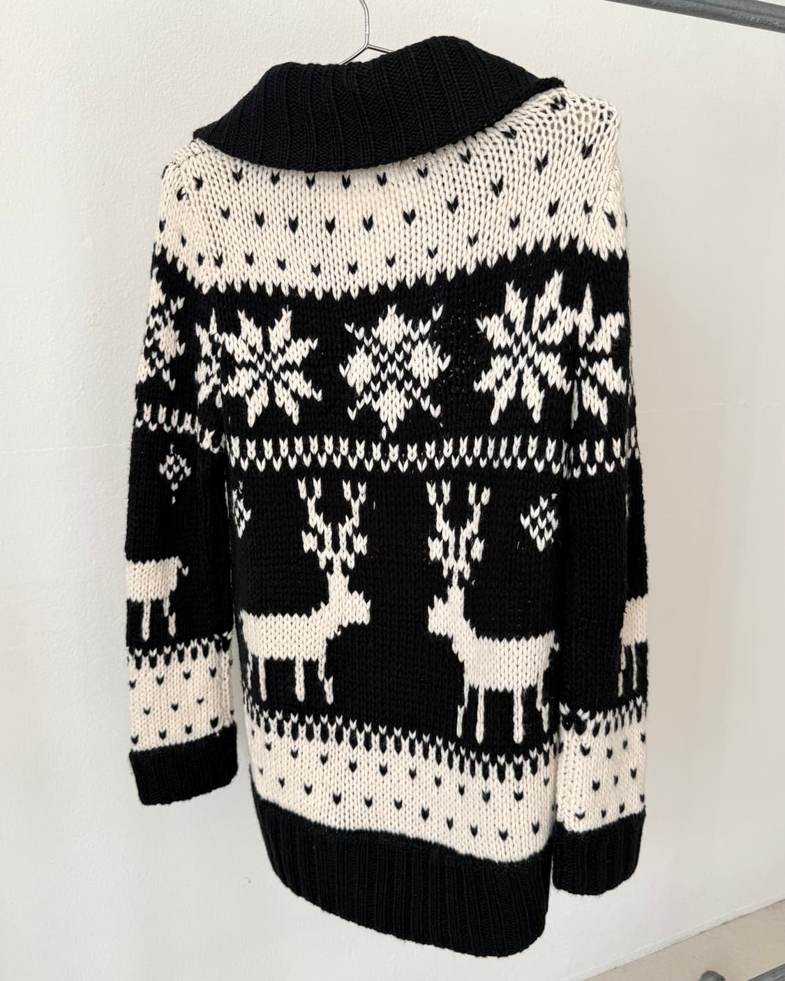 빈티지 니트 집업 상품이미지3