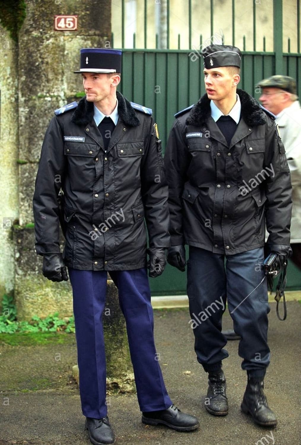 00s 프랑스 헌병대 레인 자켓 상품이미지3