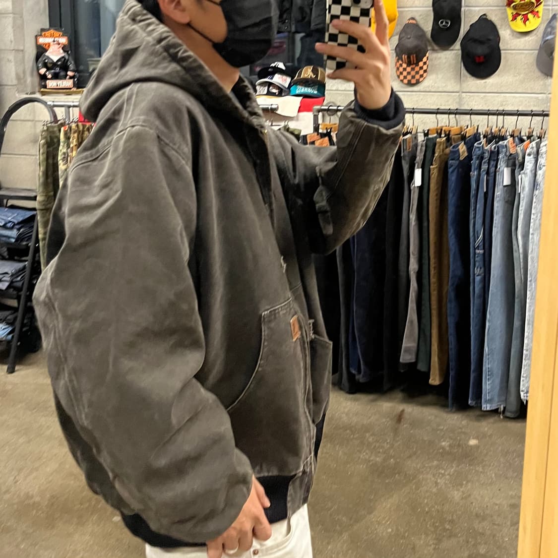 Carhartt J130 액티브 후드 자켓 (110) 상품이미지6