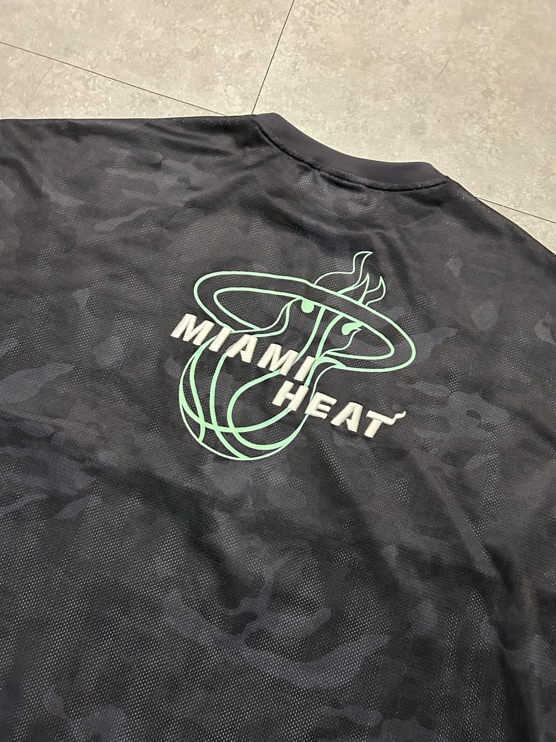 NBA 해외판 x 마이애미 히트  메쉬  팀  져지 상품이미지2