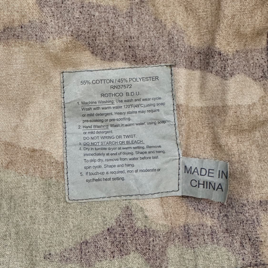 안티소셜클럽 17ss 카모 BDU 자켓 상품이미지7