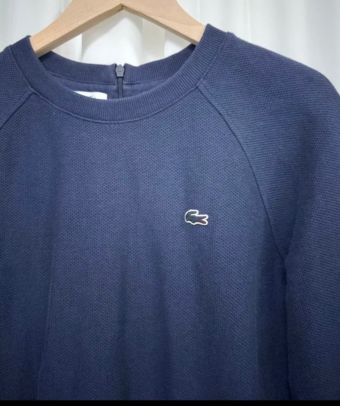 라코스테 허니콤 에이라인 칠부 원피스 상품이미지5