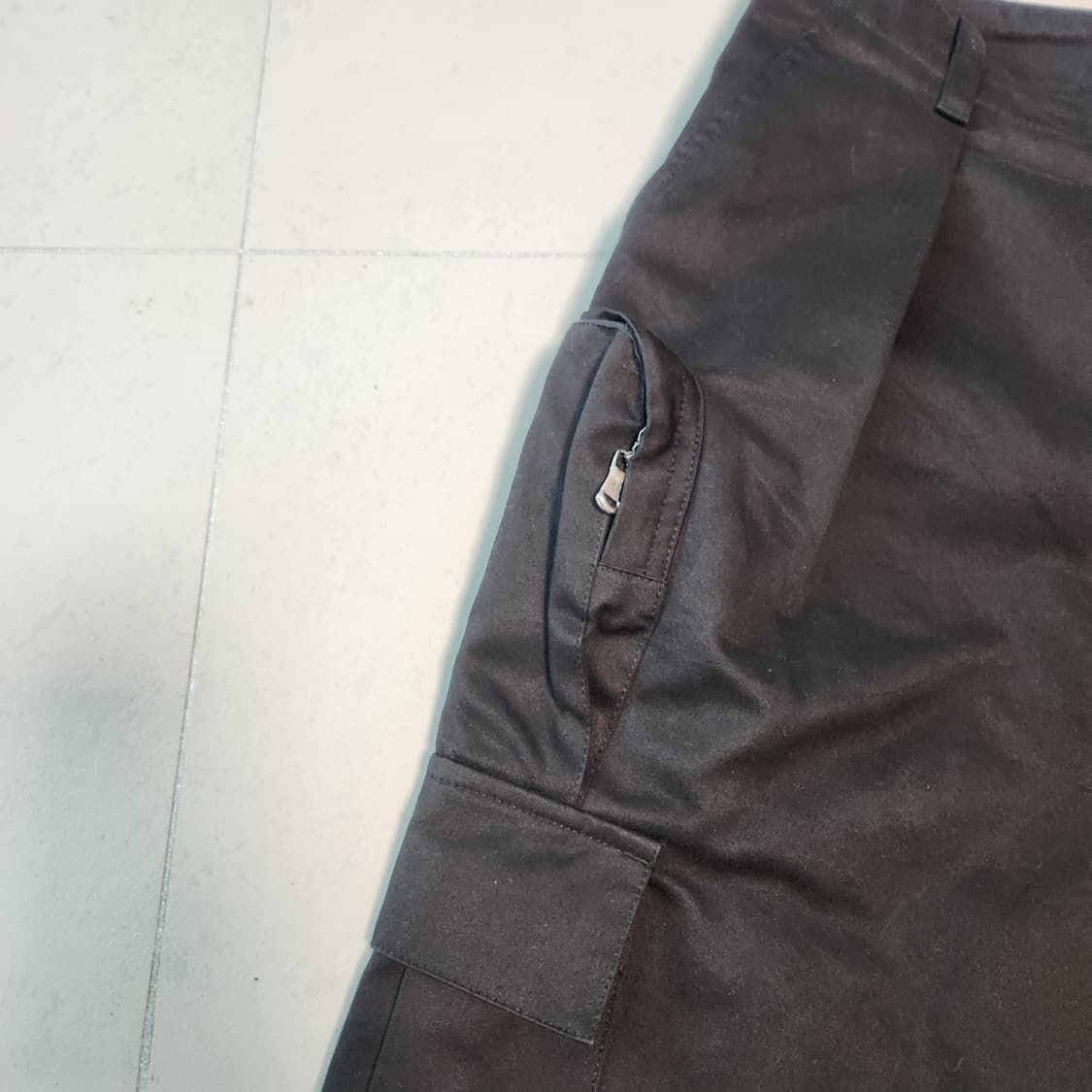 토니웩 하드 트위스트 와이드 컷 카고 팬츠 상품이미지4