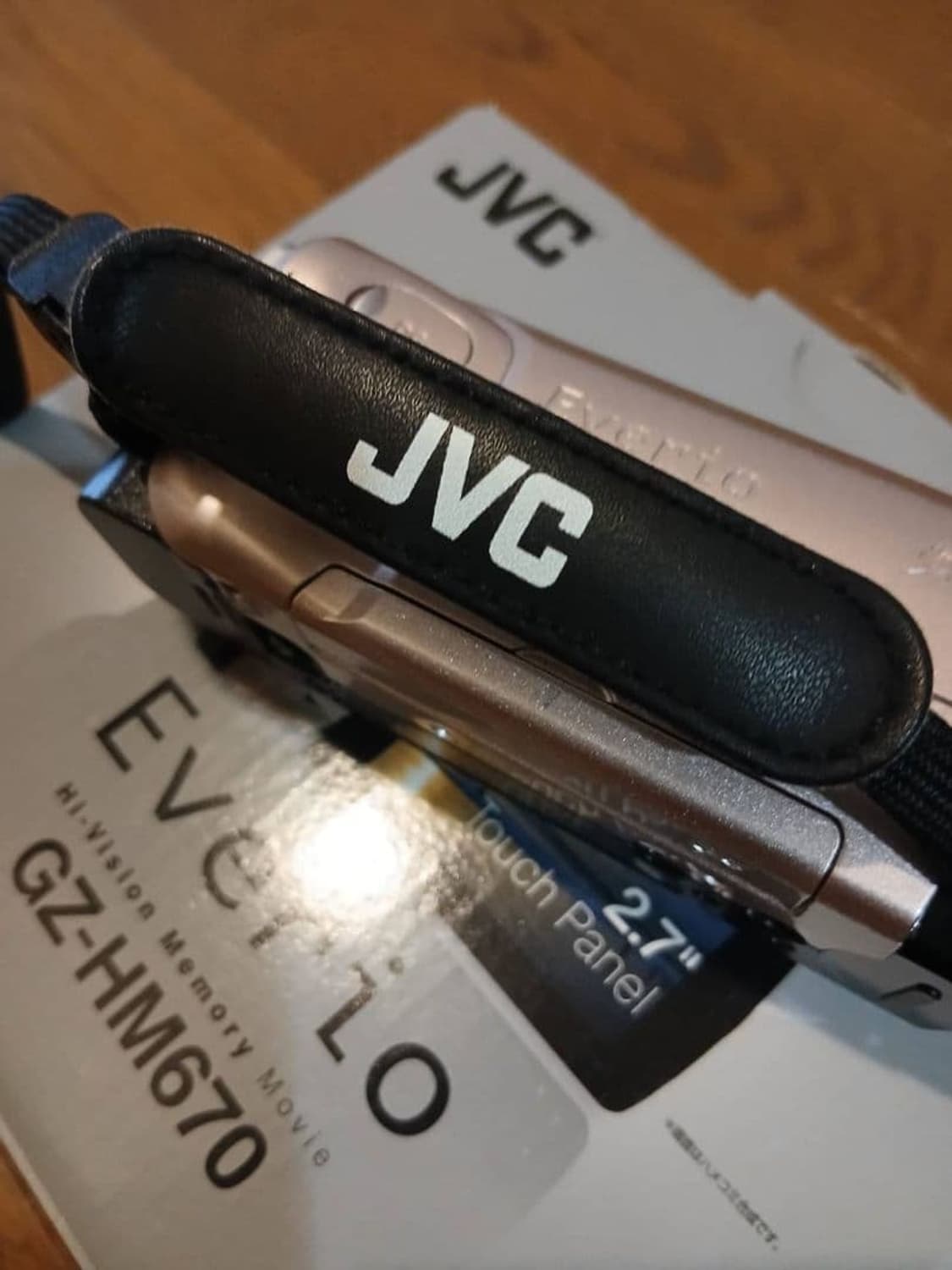 jvc hm670/핑크 골드/카리나 캠코더 상품이미지5