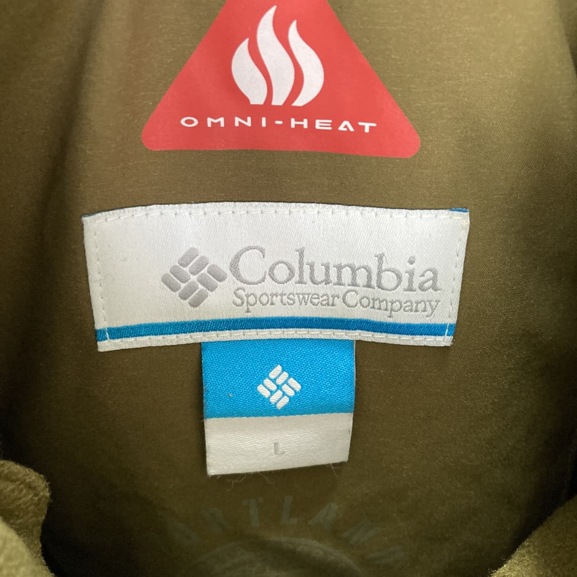컬럼비아 여성 구스다운 패딩 자켓 카키 100  상품이미지4