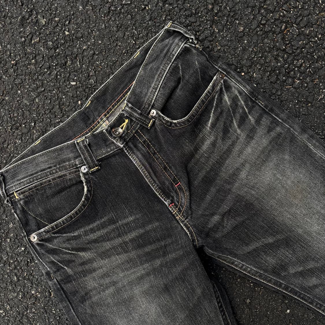 랭글러 데님 부츠컷 블랙 상품이미지6