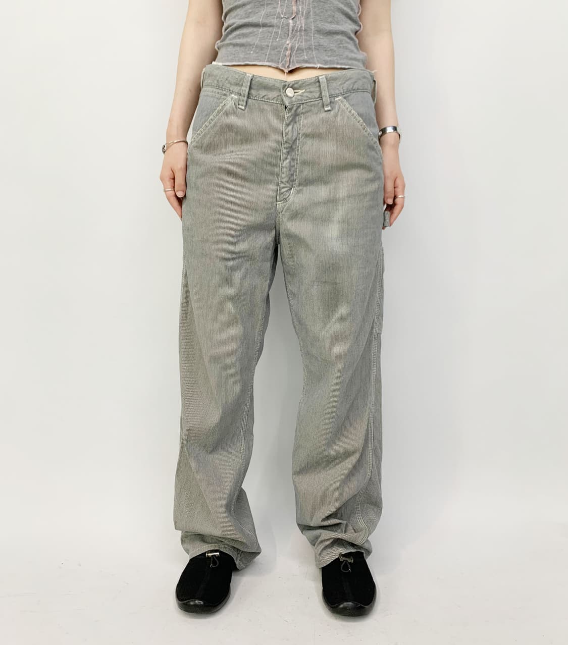 칼하트 스트라이프 데님 팬츠 상품이미지4