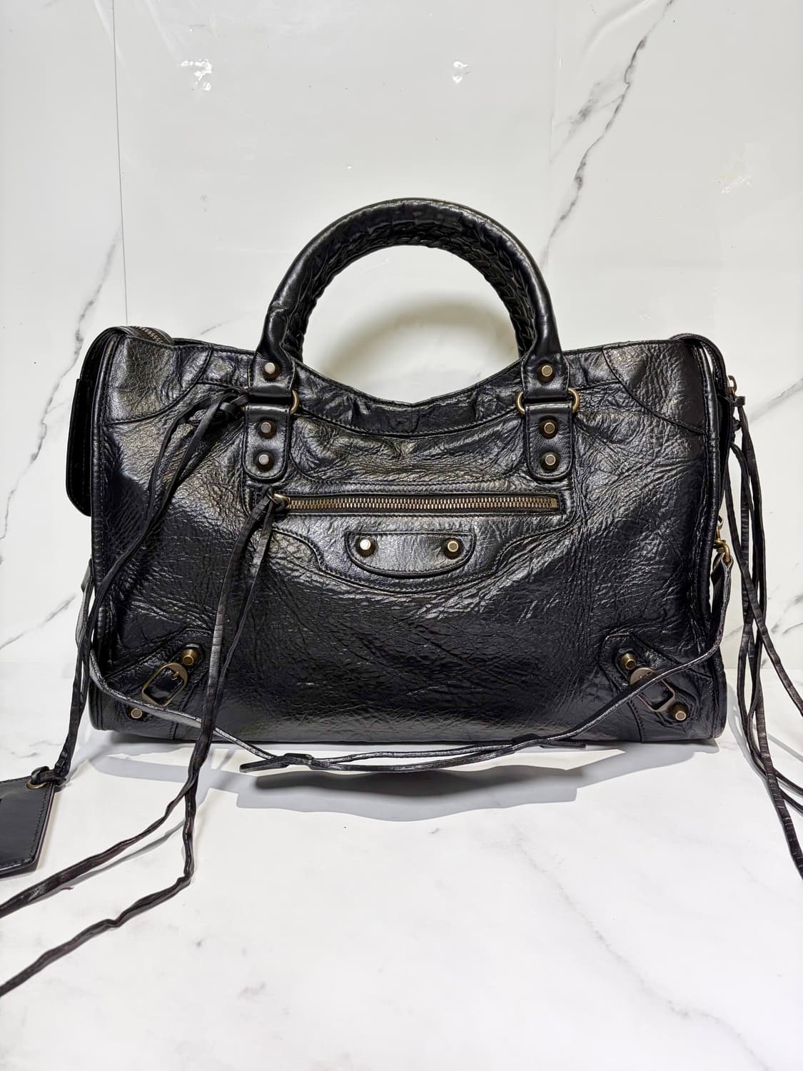 [A 정품] 발렌시아가 시티 모터백 미디움 상품이미지8