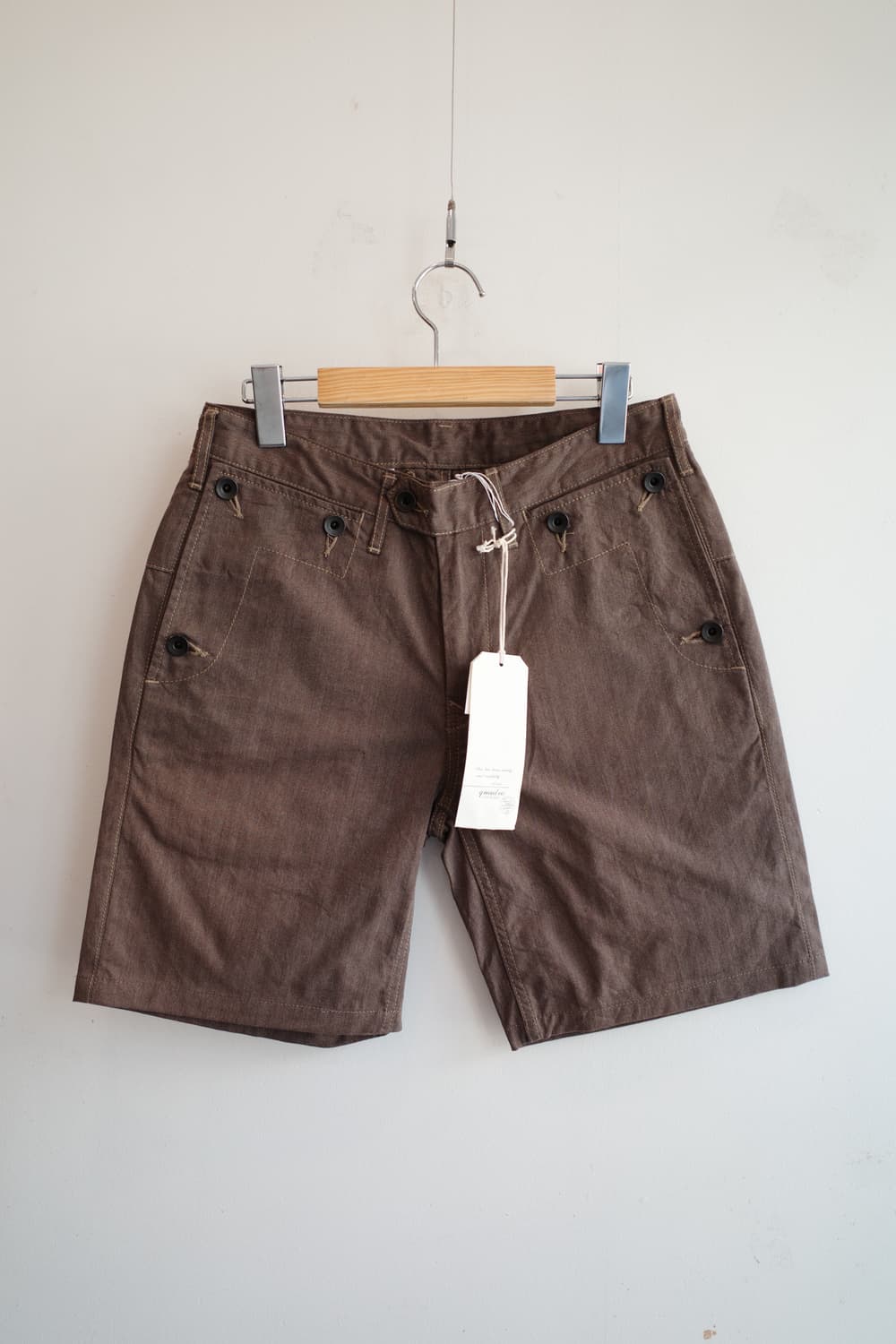 quadro 헤링본 워크 쇼츠 (MADE IN JAPAN) 상품이미지1