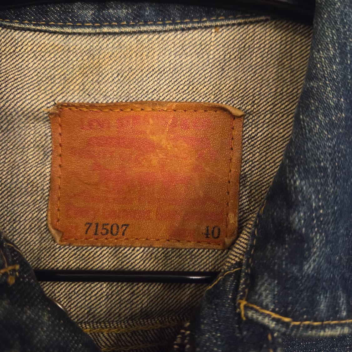 리바이스 lvc 2세대 데님자켓 40 71507 타입투 상품이미지3