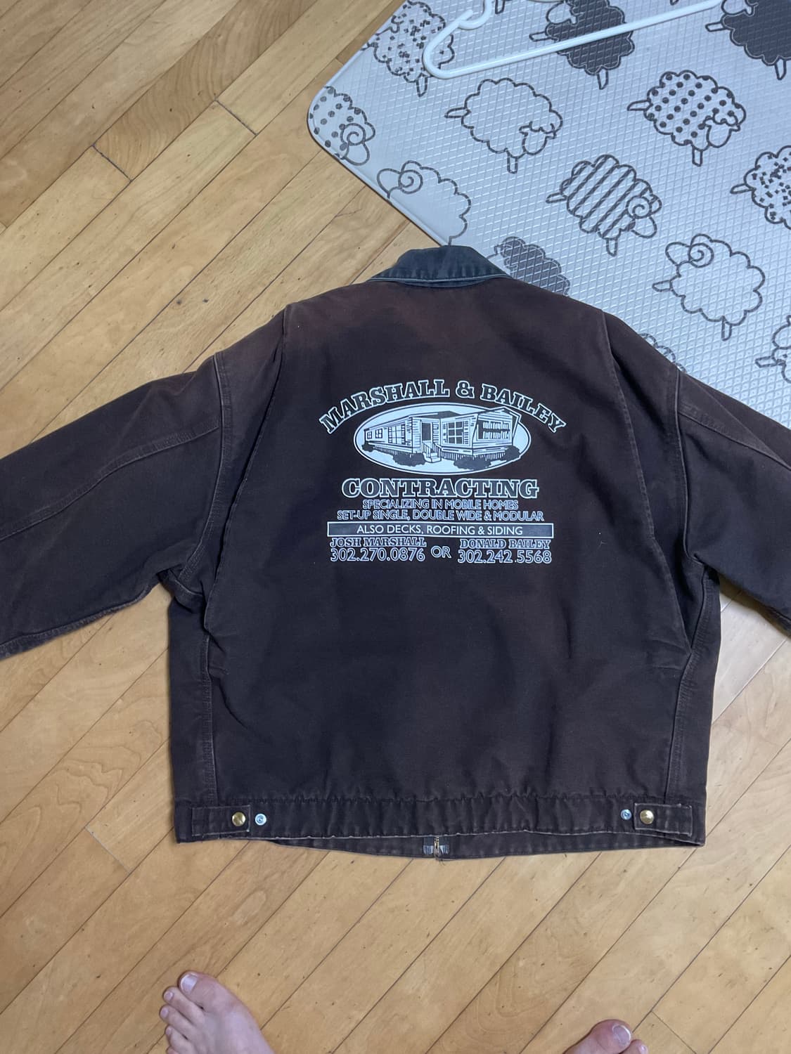 칼하트 디트로이트 j97 dkb XL 상품이미지2