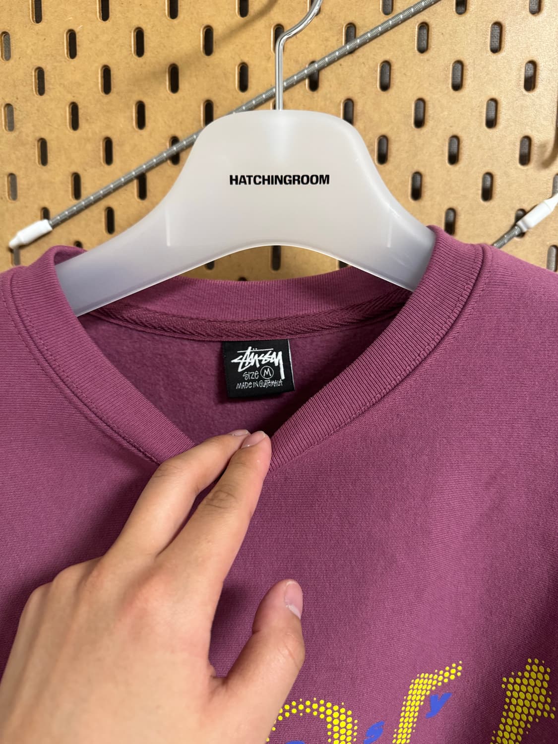 Stüssy Dot Sports Sweatshir 상품이미지3