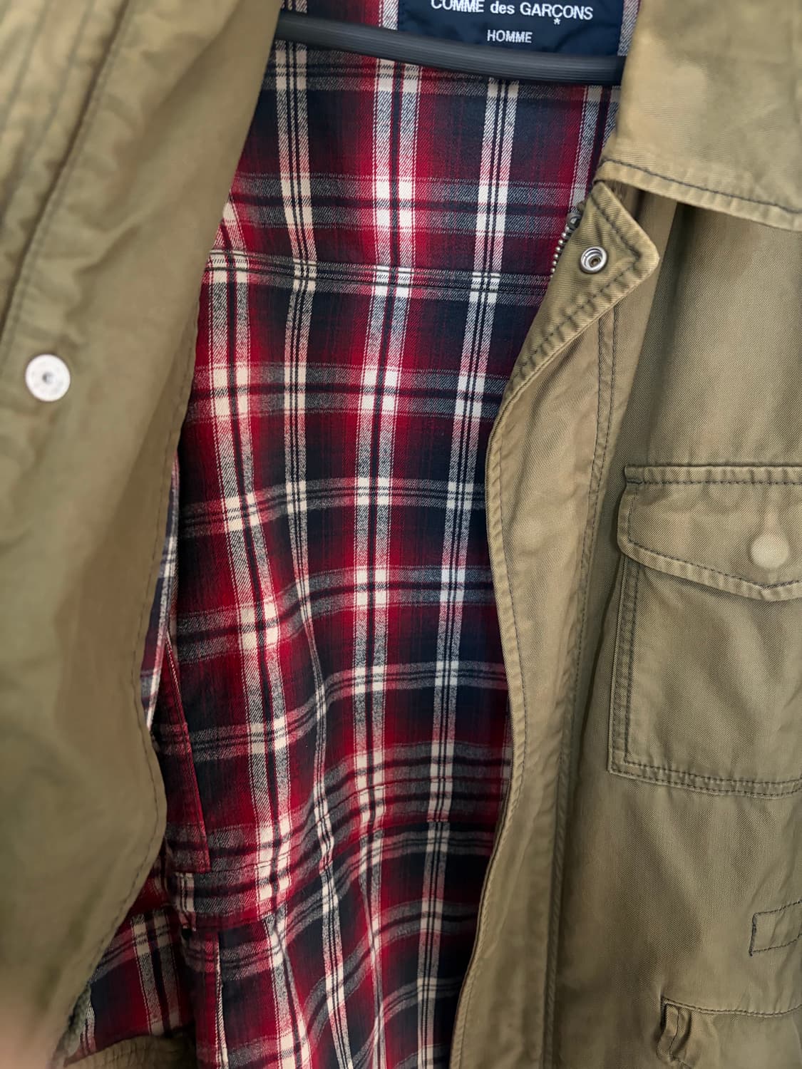 꼼데가르송 옴므 m65 필드자켓 상품이미지4