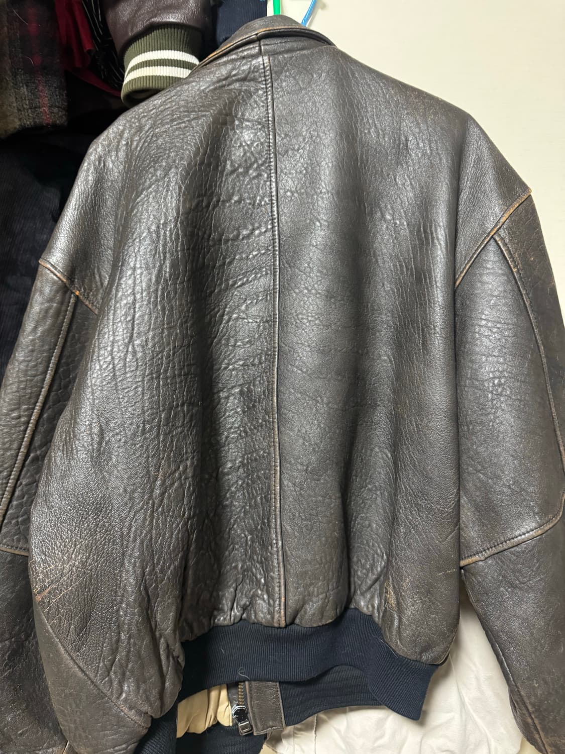 (XL-2XL) 아비렉스 G-2 플라이트 자켓 상품이미지2