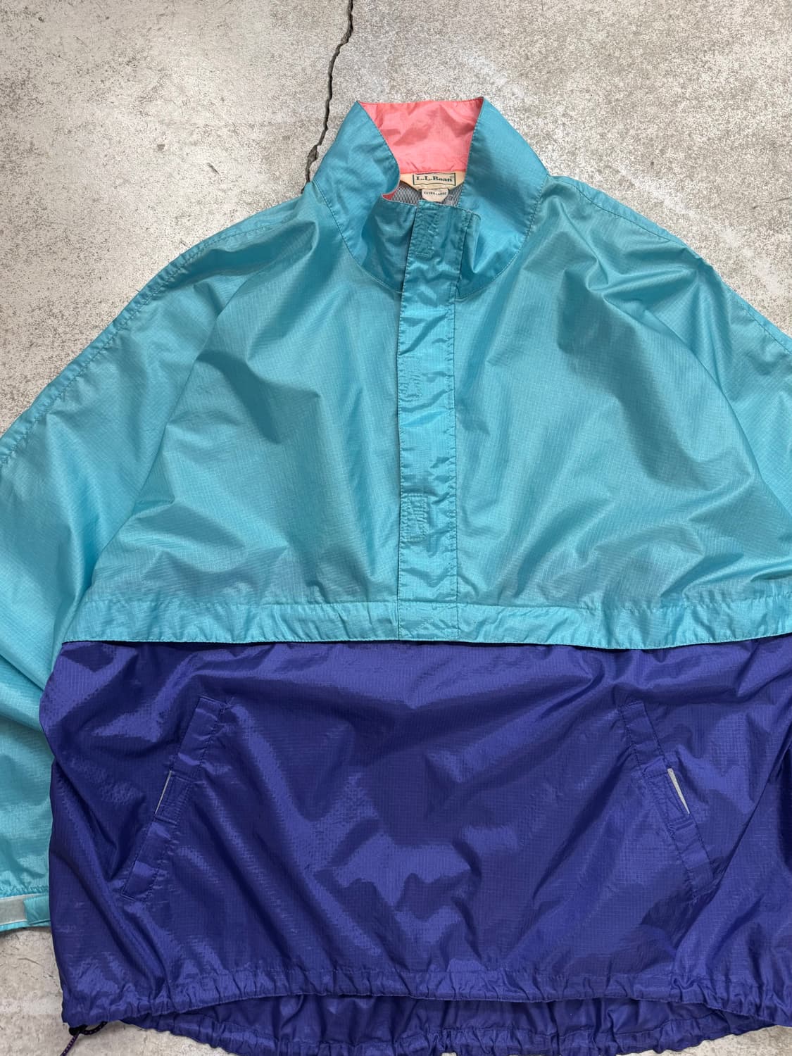 90s 엘엘빈 립스탑 패커블 아노락 상품이미지2