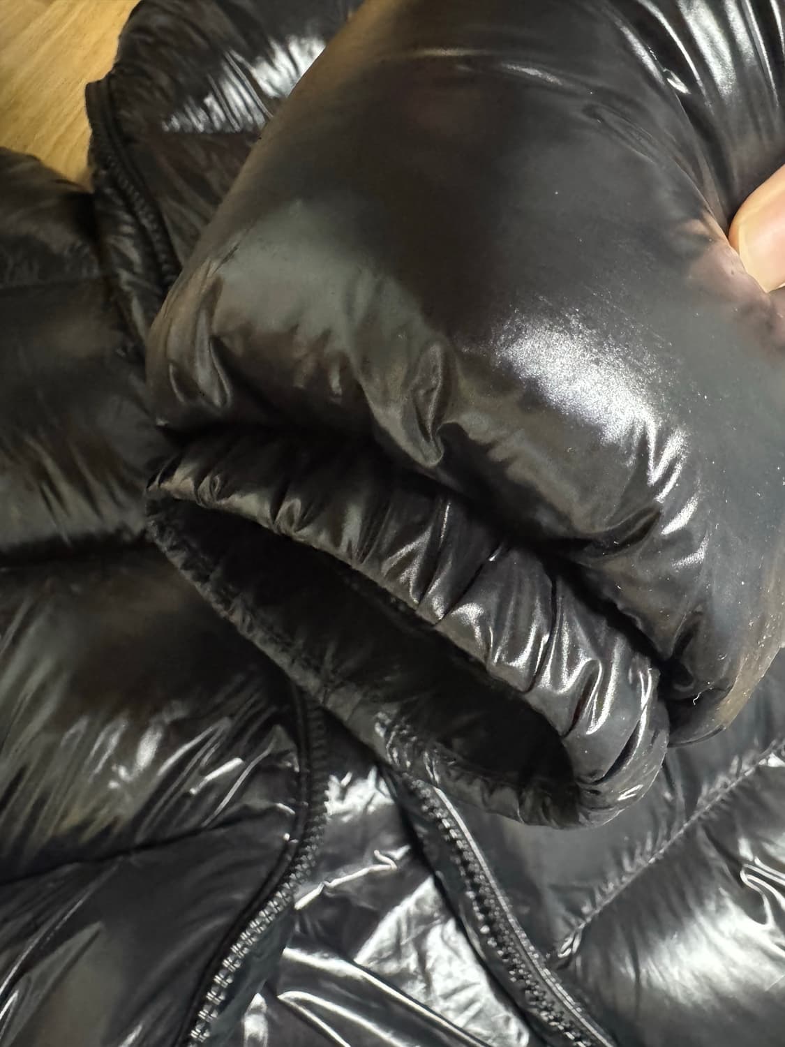 자라 유광 패딩 s 상품이미지2