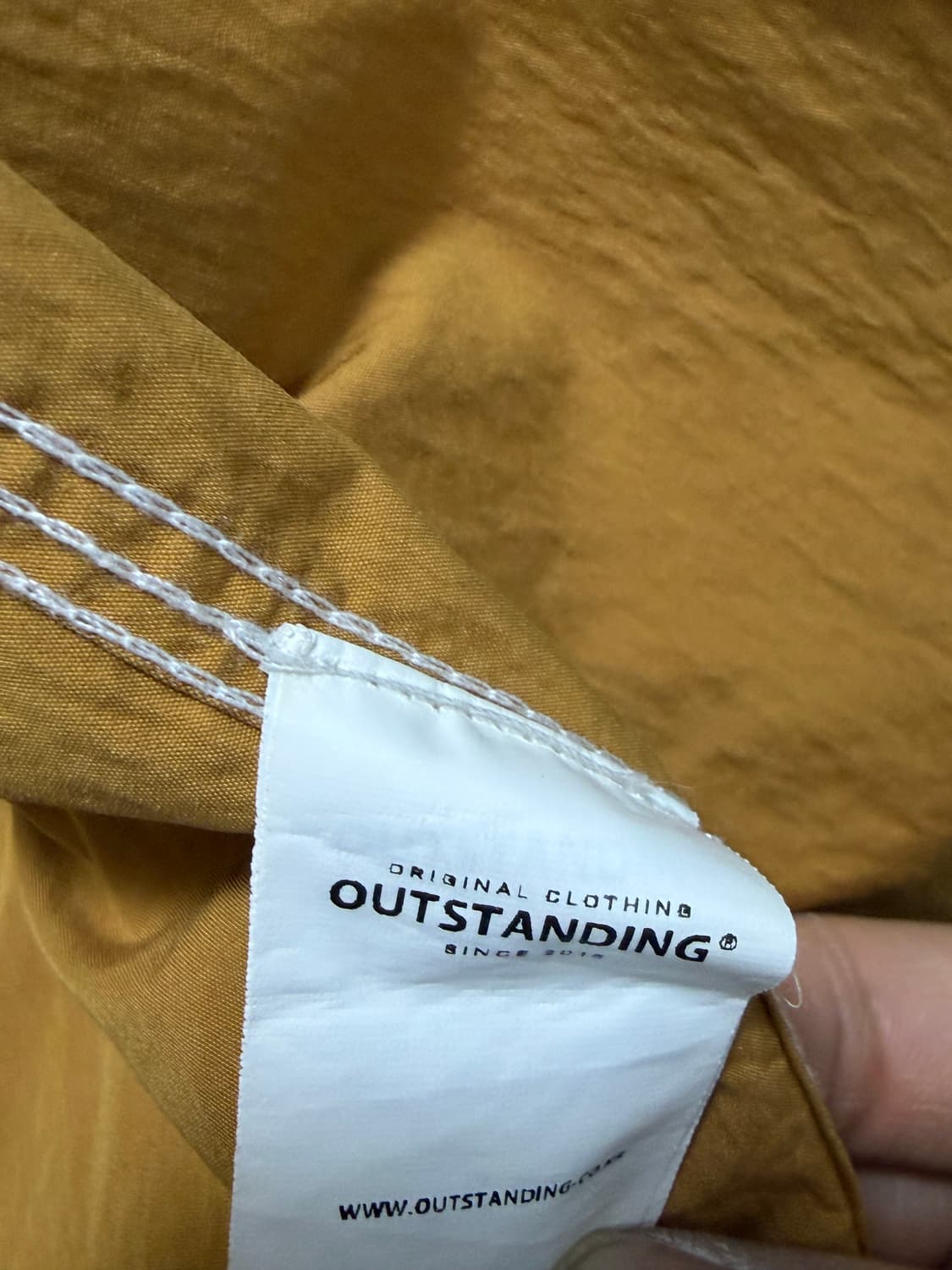 아웃스탠딩 투포켓 워크셔츠 머스타드 L(100~105 상품이미지8