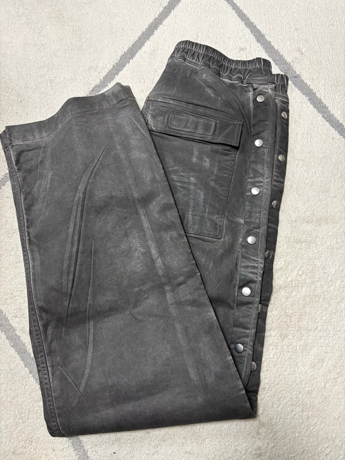 [L] 릭오웬스 푸셔팬츠 다크더스트 상품이미지2