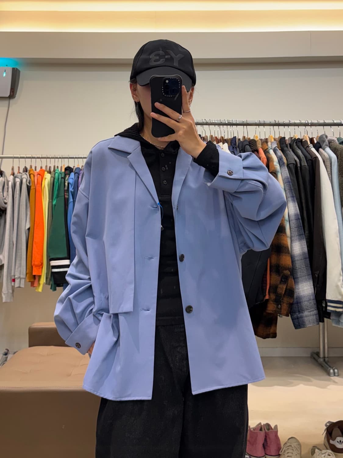 하레 요크 라펠 셔츠 상품이미지6