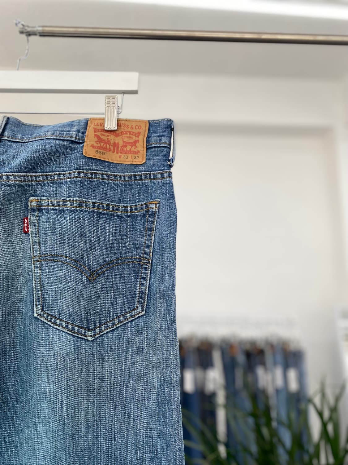리바이스569 Loose Fit 00s 34사이즈 a5569 상품이미지6