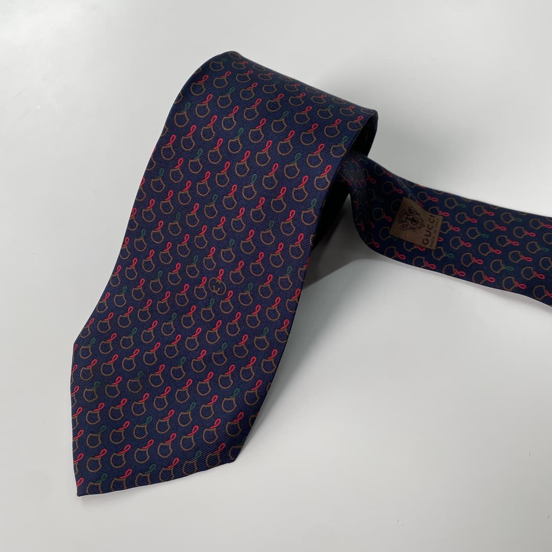 구찌(GUCCI) 심플로고 명품 정품 넥타이 상품이미지5