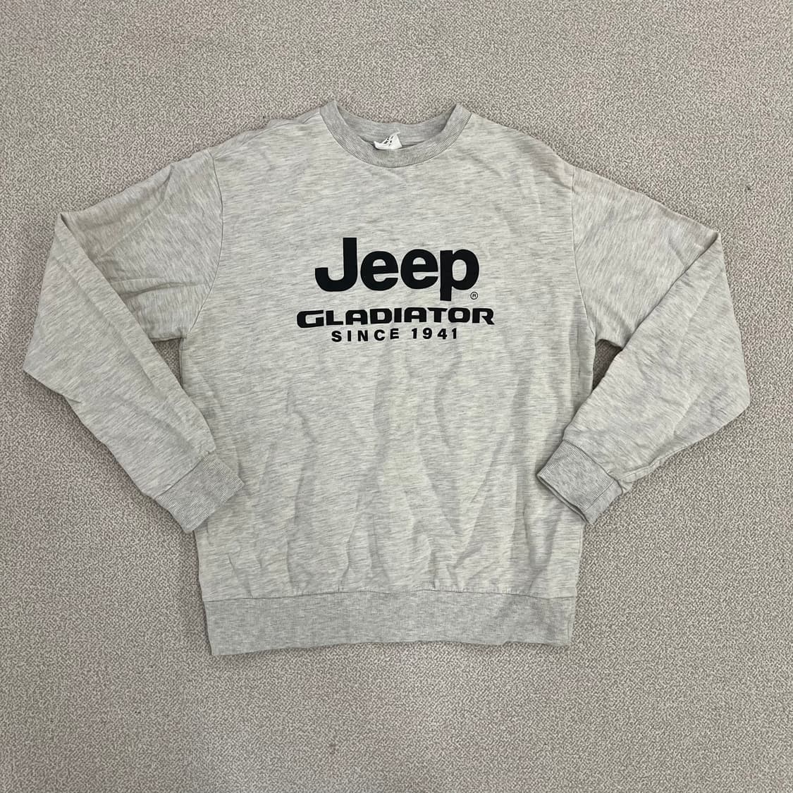 M 지프 라운드넥 맨투맨 0209M1 상품이미지1