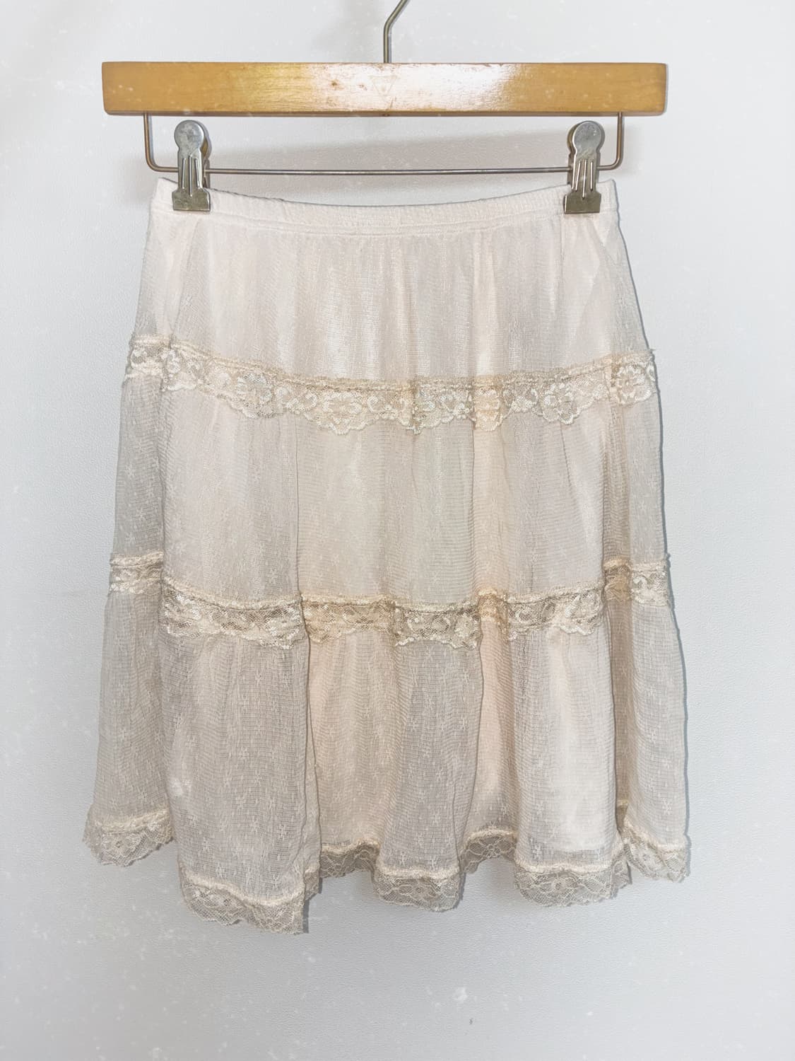 일본 빈티지 페어리 레이스 스커트 상품이미지1