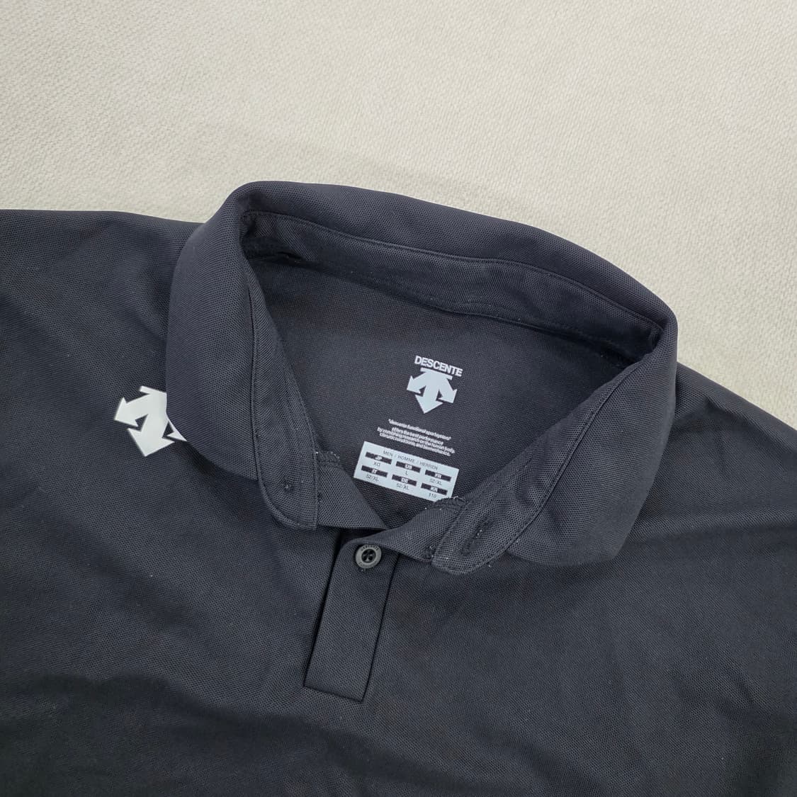 110 데상트 기능성 반팔티 카라티 0225J 상품이미지2