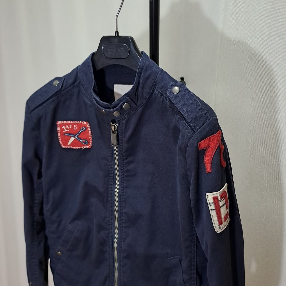 (택포) 디젤 패치워크 바이커자켓 B157 상품이미지2