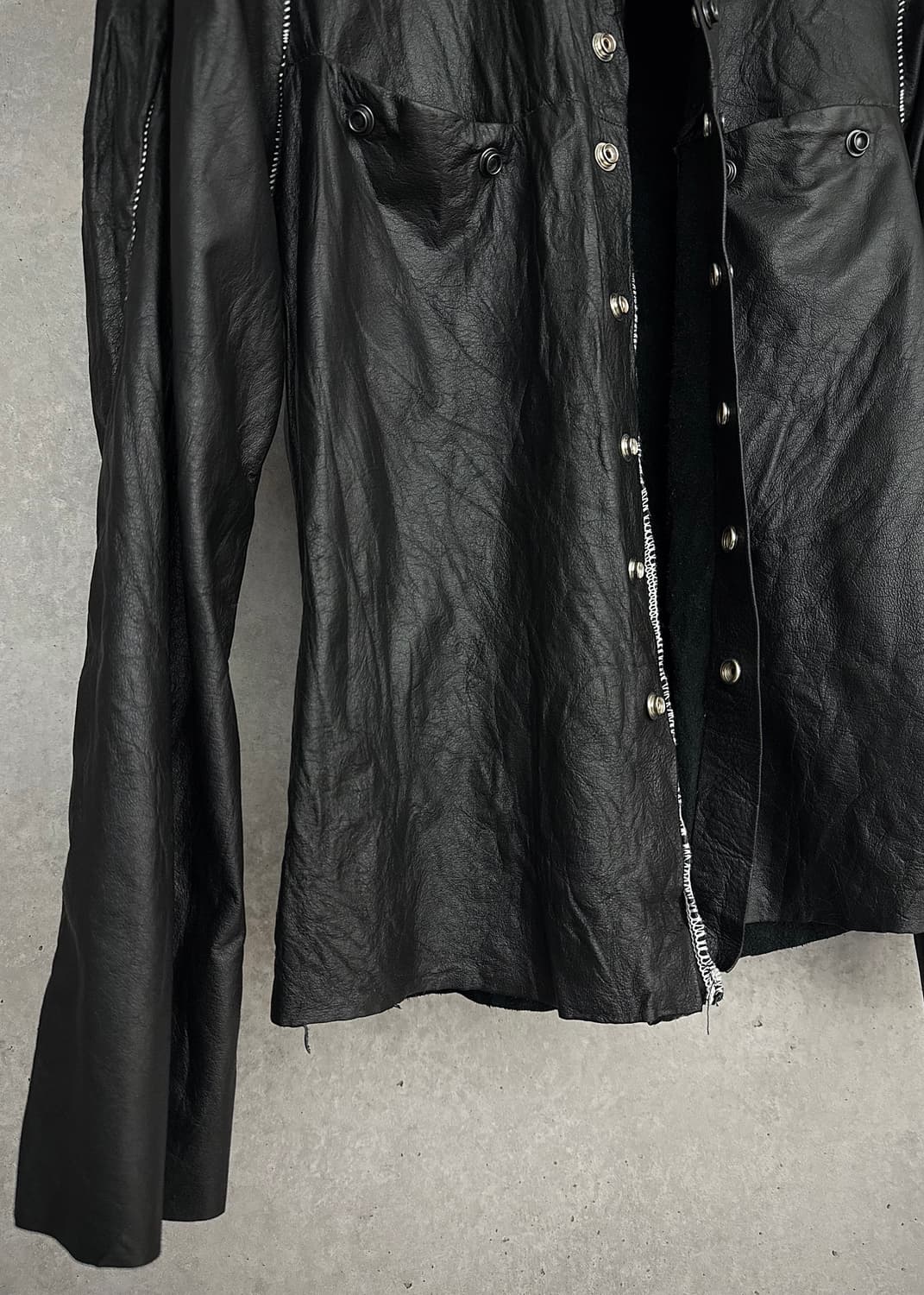 Zam Barrett calf leather jacket 상품이미지6