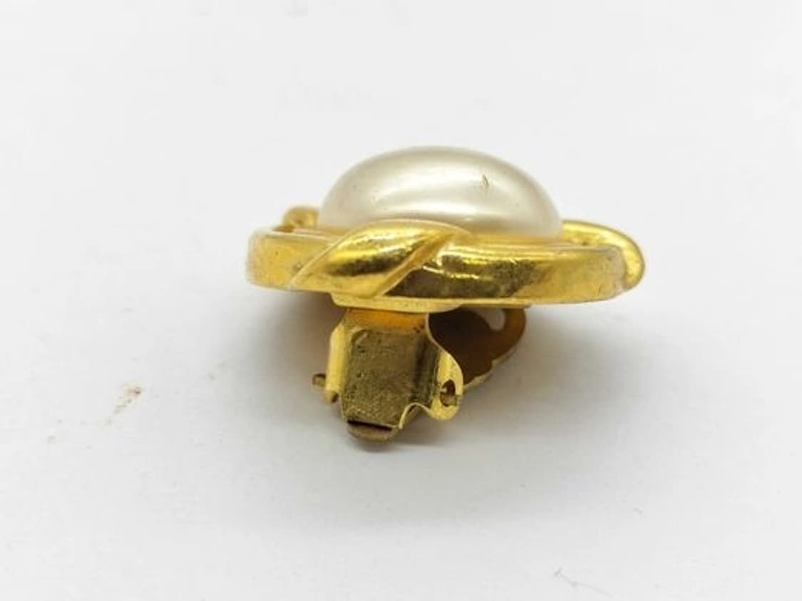  [예약] 샤넬(CHANEL) 93/P 아카이브 펄 이어링 / 빈티지 골 상품이미지7