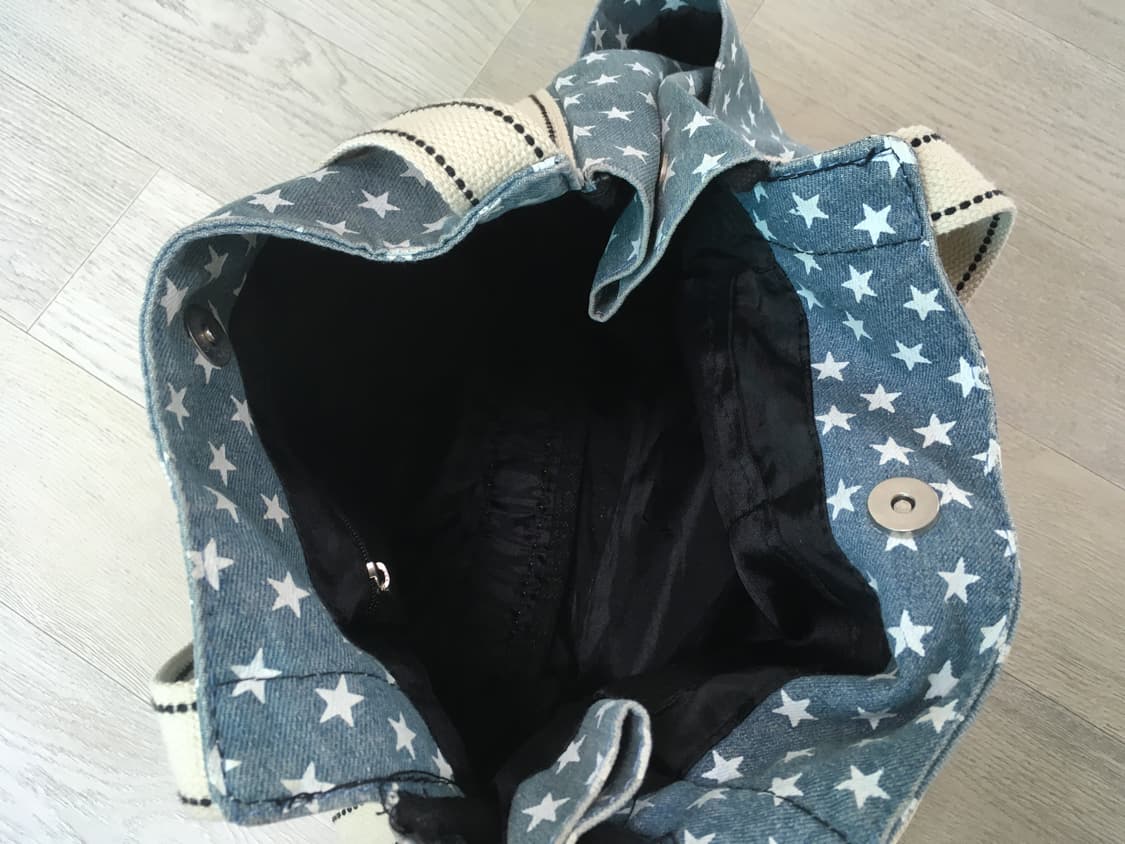 jpn vintage star denim pocket bag  상품이미지2