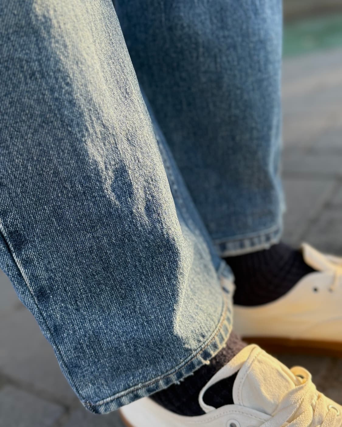 리바이스 505 레귤러핏 데님 팬츠 33 상품이미지10