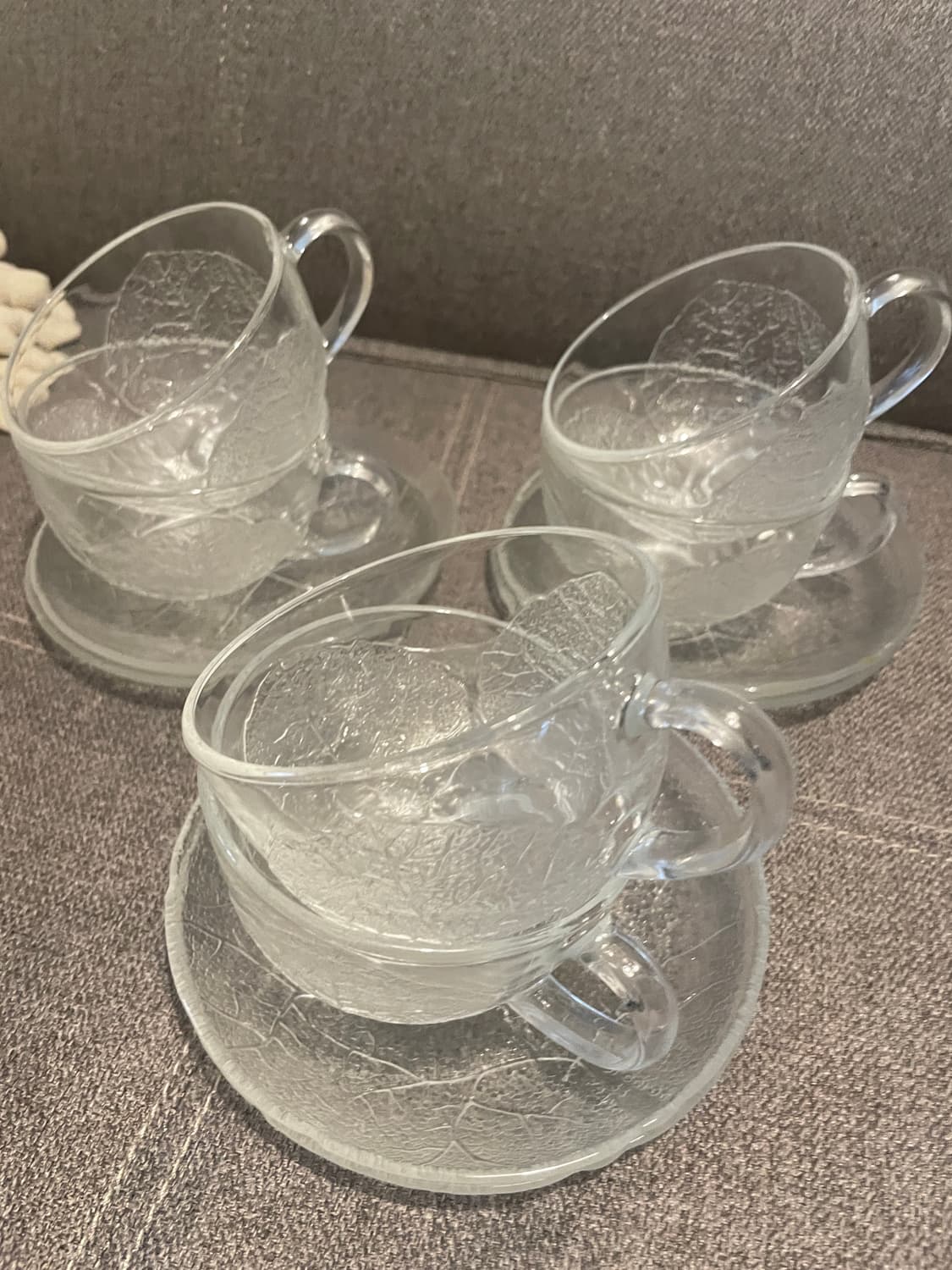 프랑스 acoroc 빈티지 글라스 커피잔 6pc  상품이미지7