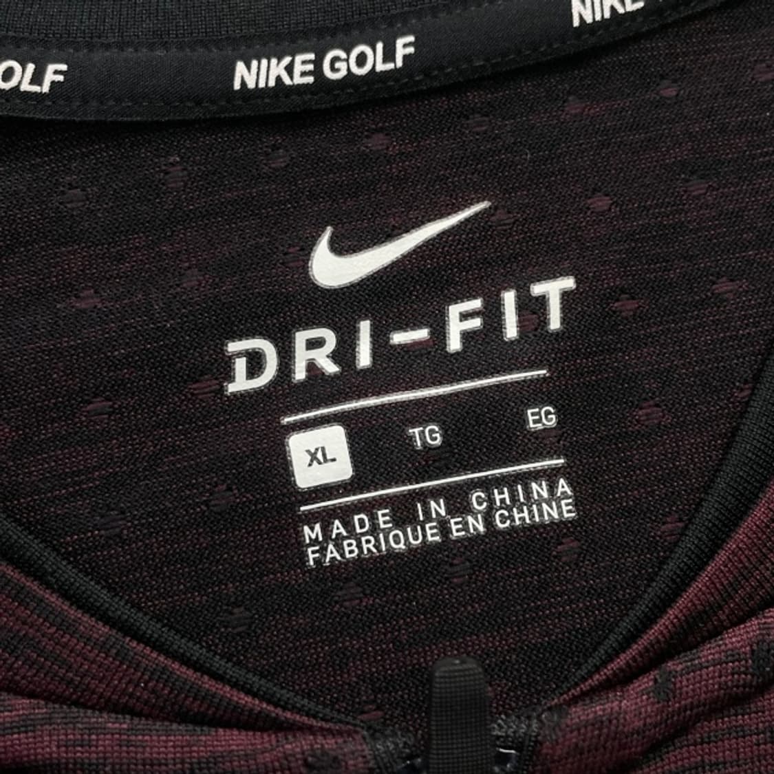 105 나이키 골프 드라이핏 반집업  상품이미지3