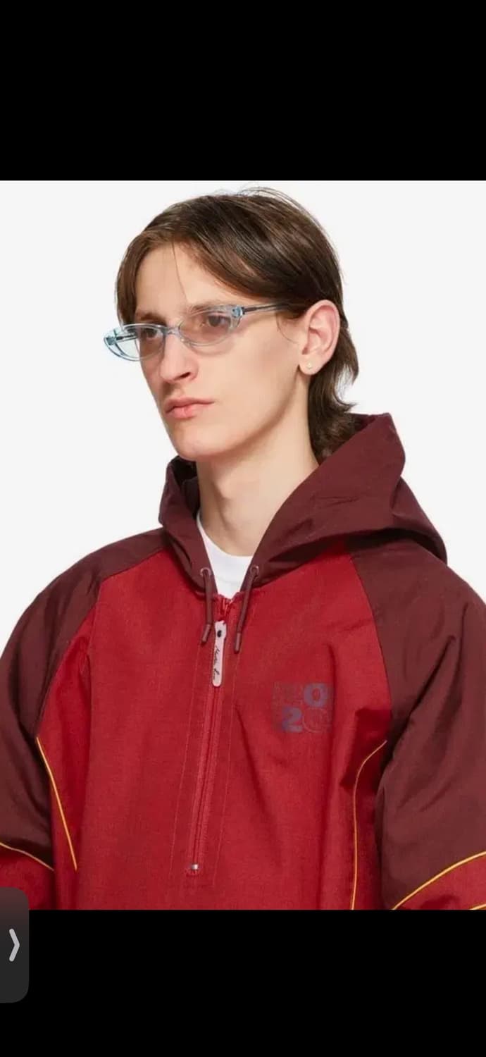 마틴로즈 martine rose윈드브레이크 오버사이즈 아노락자켓 레드 상품이미지6