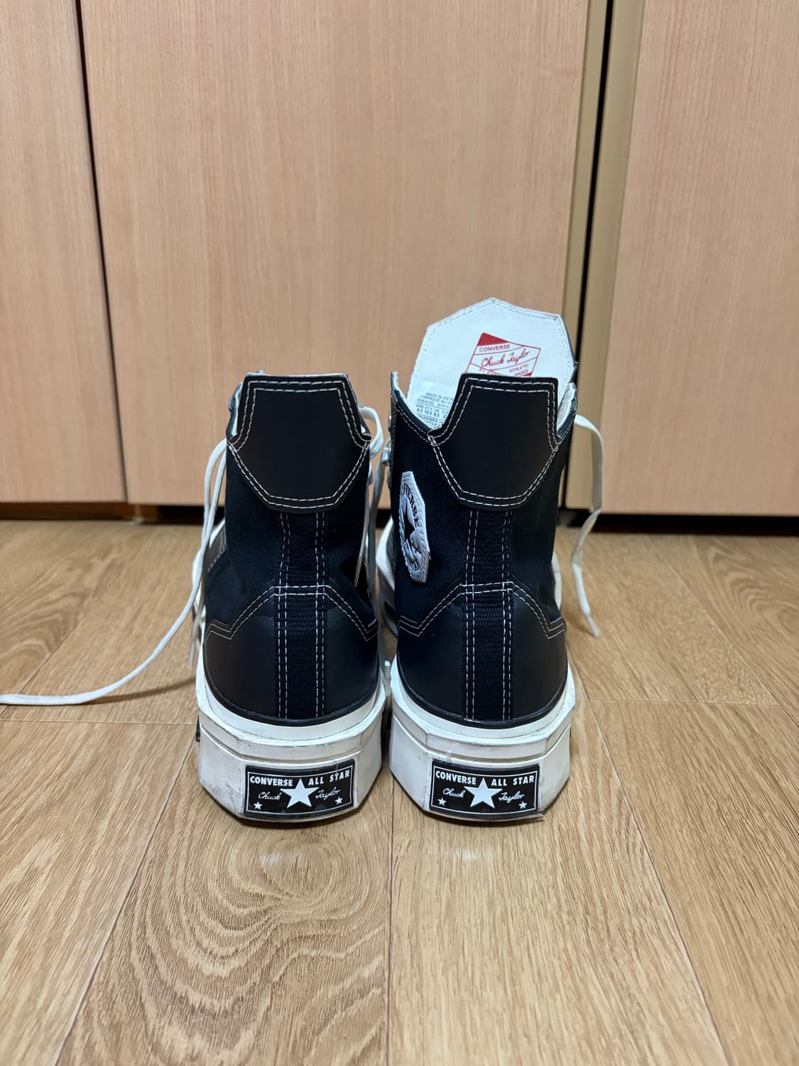 컨버스 드 럭스 스퀘어드 블랙 270 상품이미지5