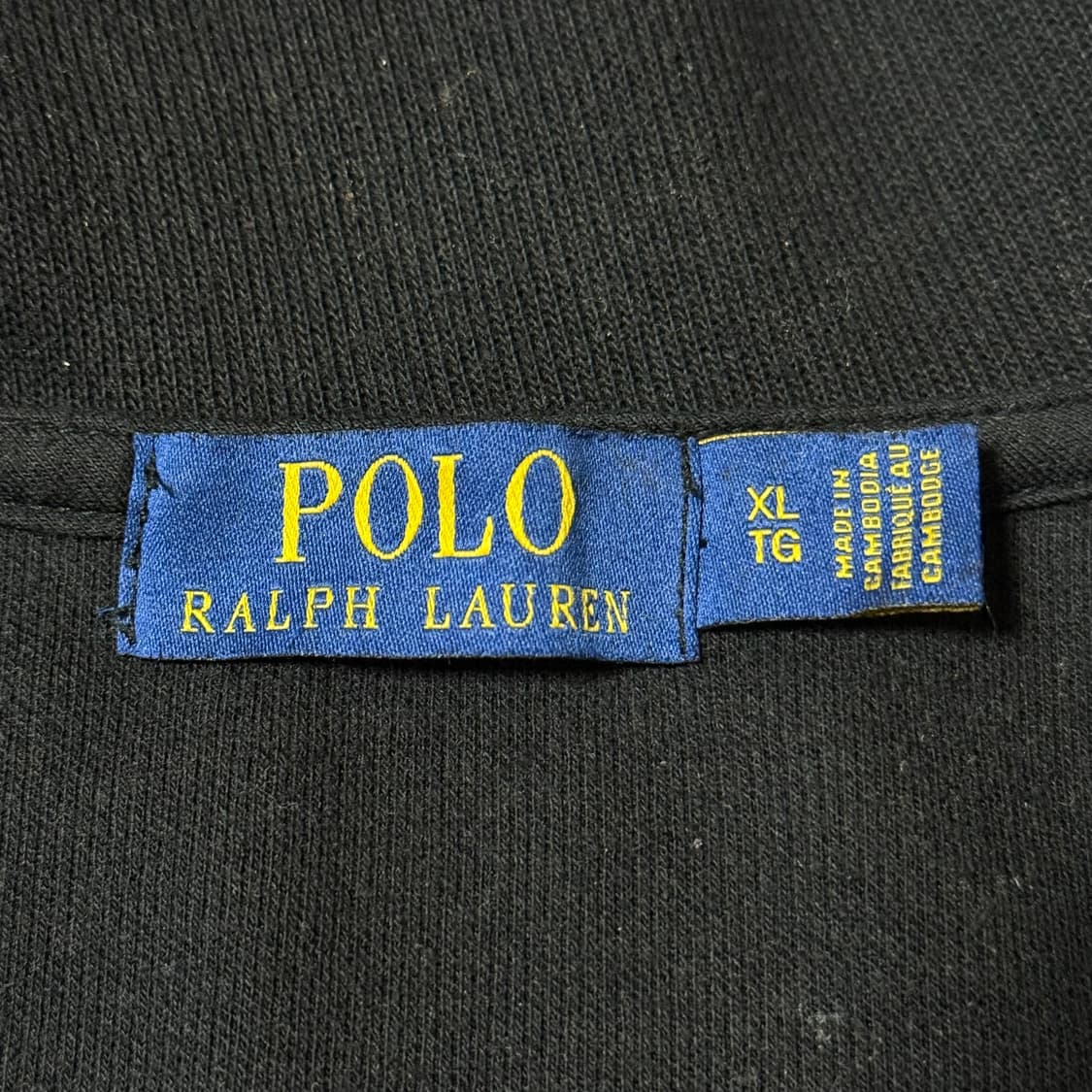 폴로 랄프로렌 반집업 니트 XL 상품이미지5