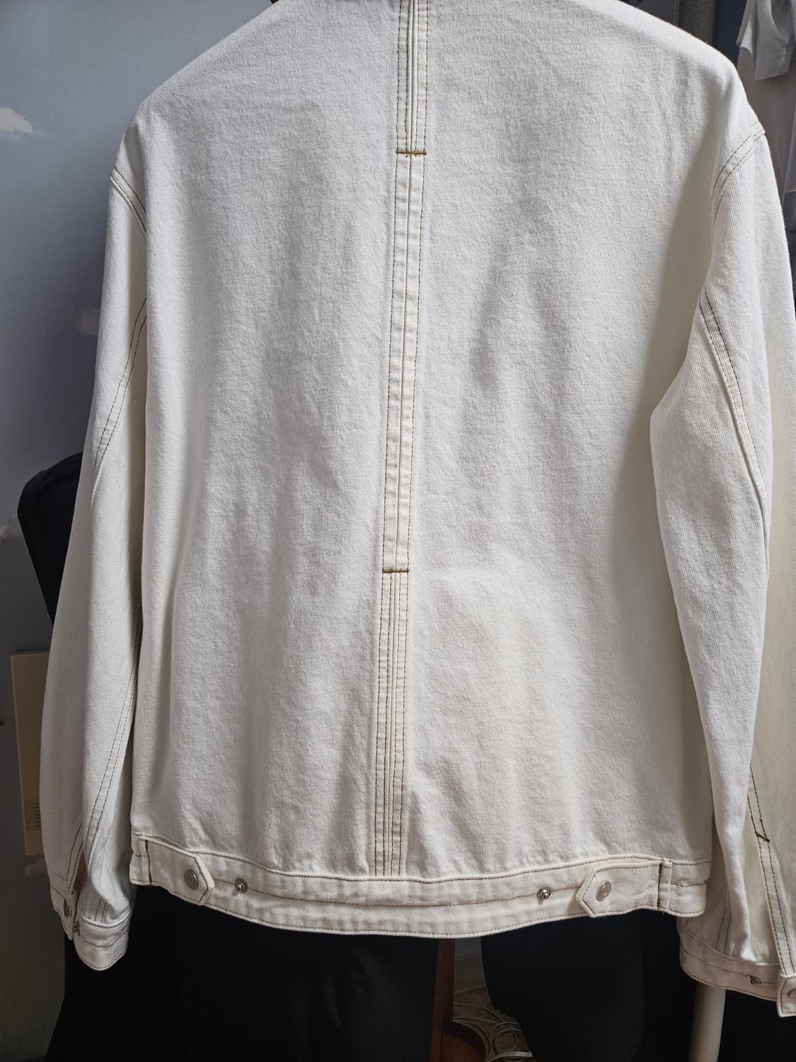 비슬로우 콘밀 데님 트러커 자켓 L  상품이미지3