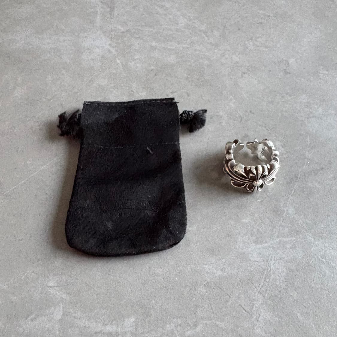 크롬하츠 더블 플로랄 링 us 9.5 반지 상품이미지7