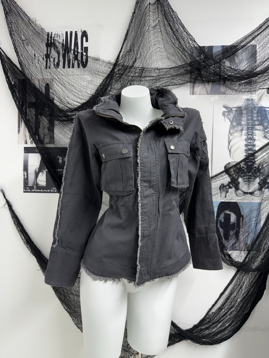 Grunge slimfit jacket 상품이미지5