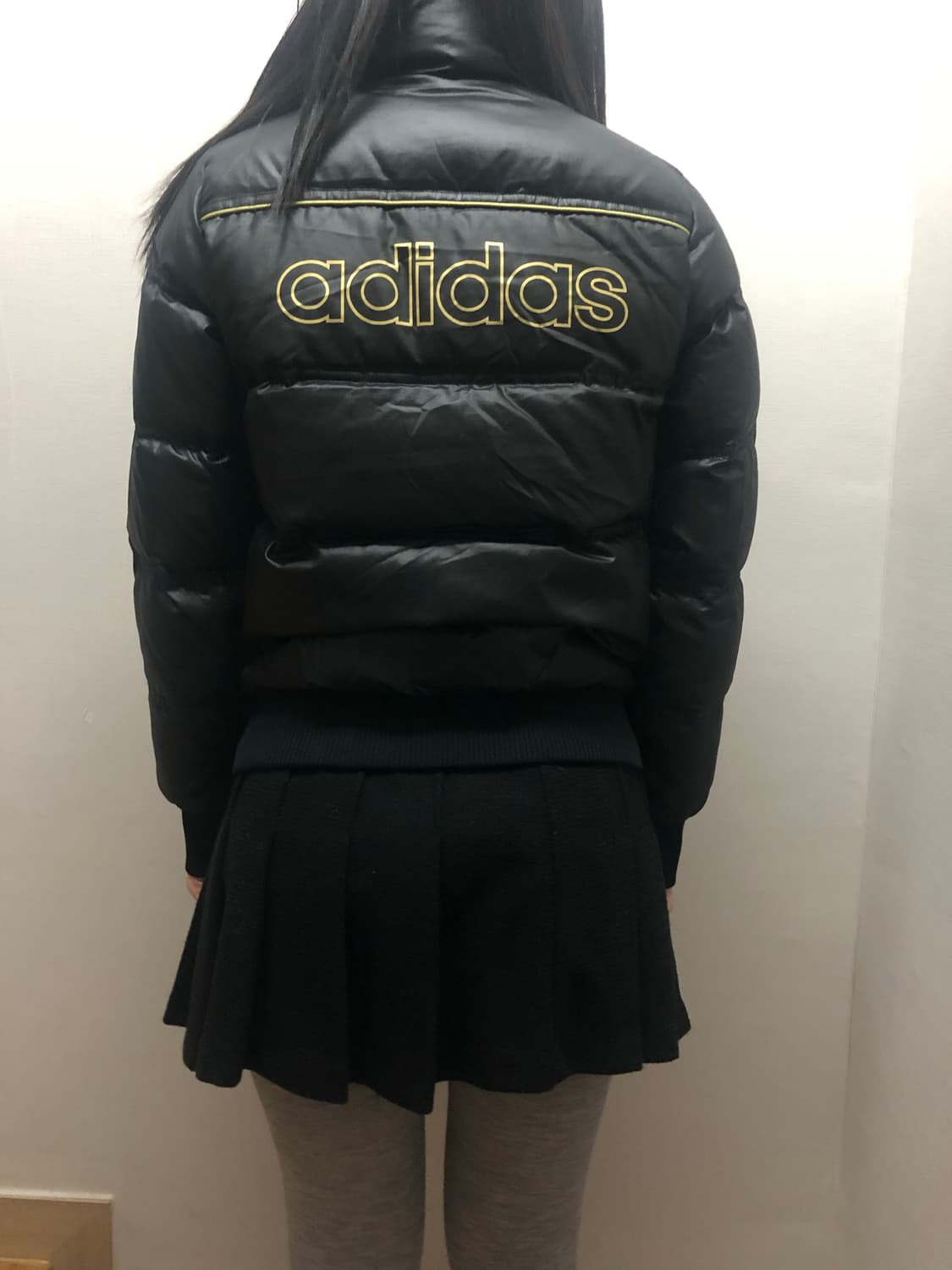 빈티지 아디다스 블랙 패딩 점퍼 상품이미지8