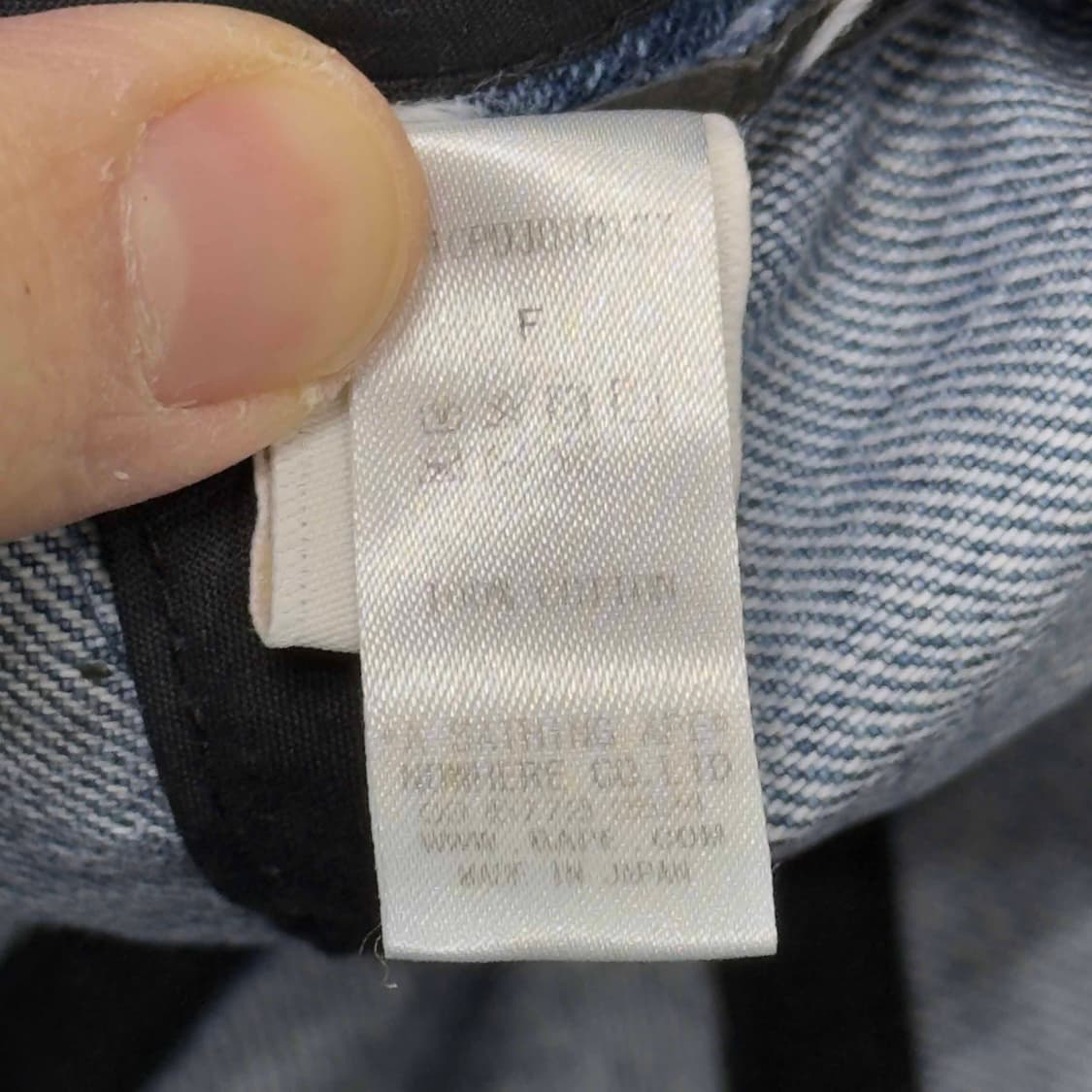 베이프 데님 로고 볼캡 상품이미지8