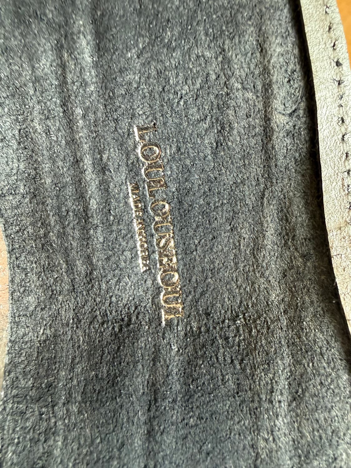 LOULOUSEOUL 루루서울 실버 와이드 가죽 벨트 상품이미지3