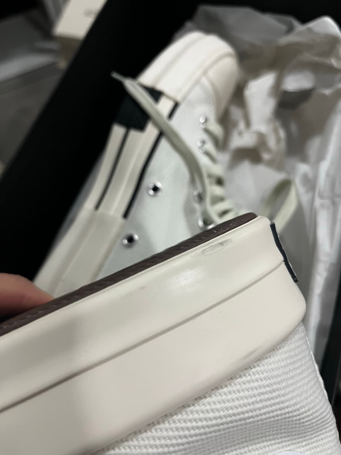 (260) 컨버스 x 다크쉐도우 다크스타 척 70 하이 릴리 화이트 상품이미지4